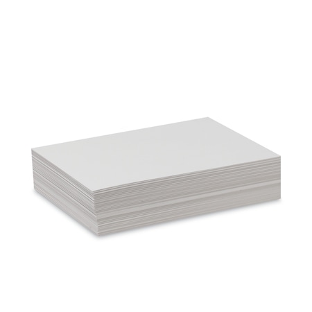 Pacon White Drawing Paper, 47lb, 18 x 24, Pure White, PK500, 500PK 4748